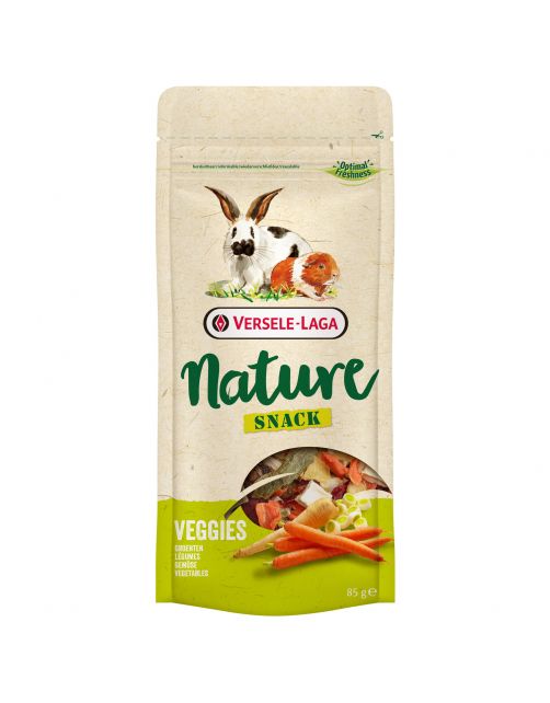 Versele-Laga Nature Snack Veggies - Knaagdiersnack - Groente 85 g
