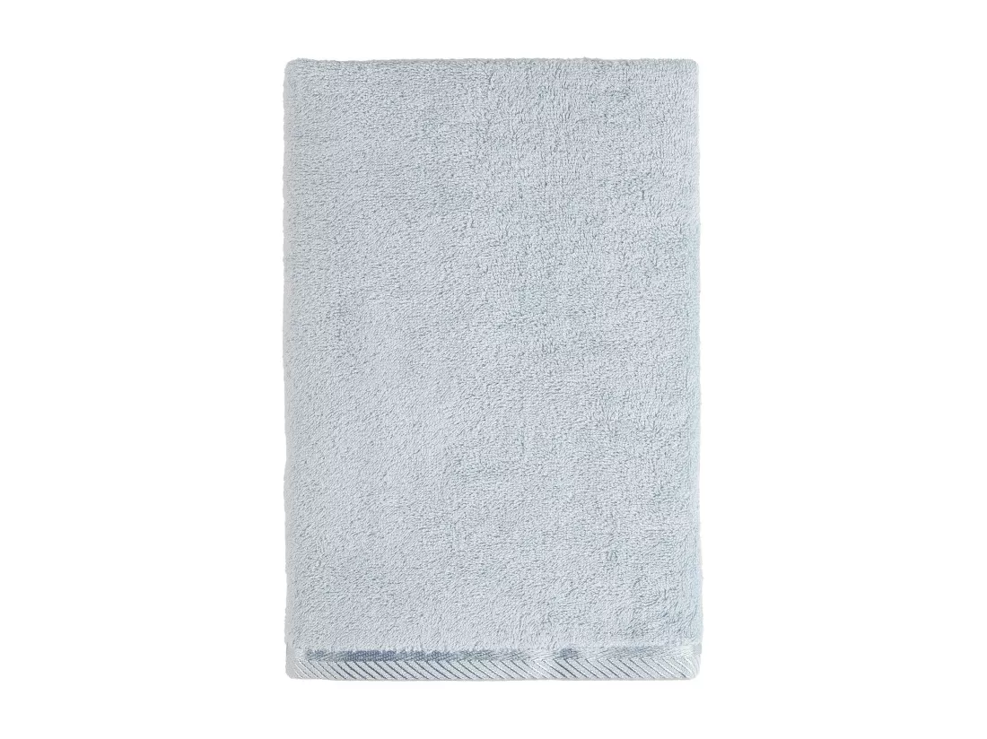 Serviette de Bain en Bambou Bleu Clair 70x130 cm