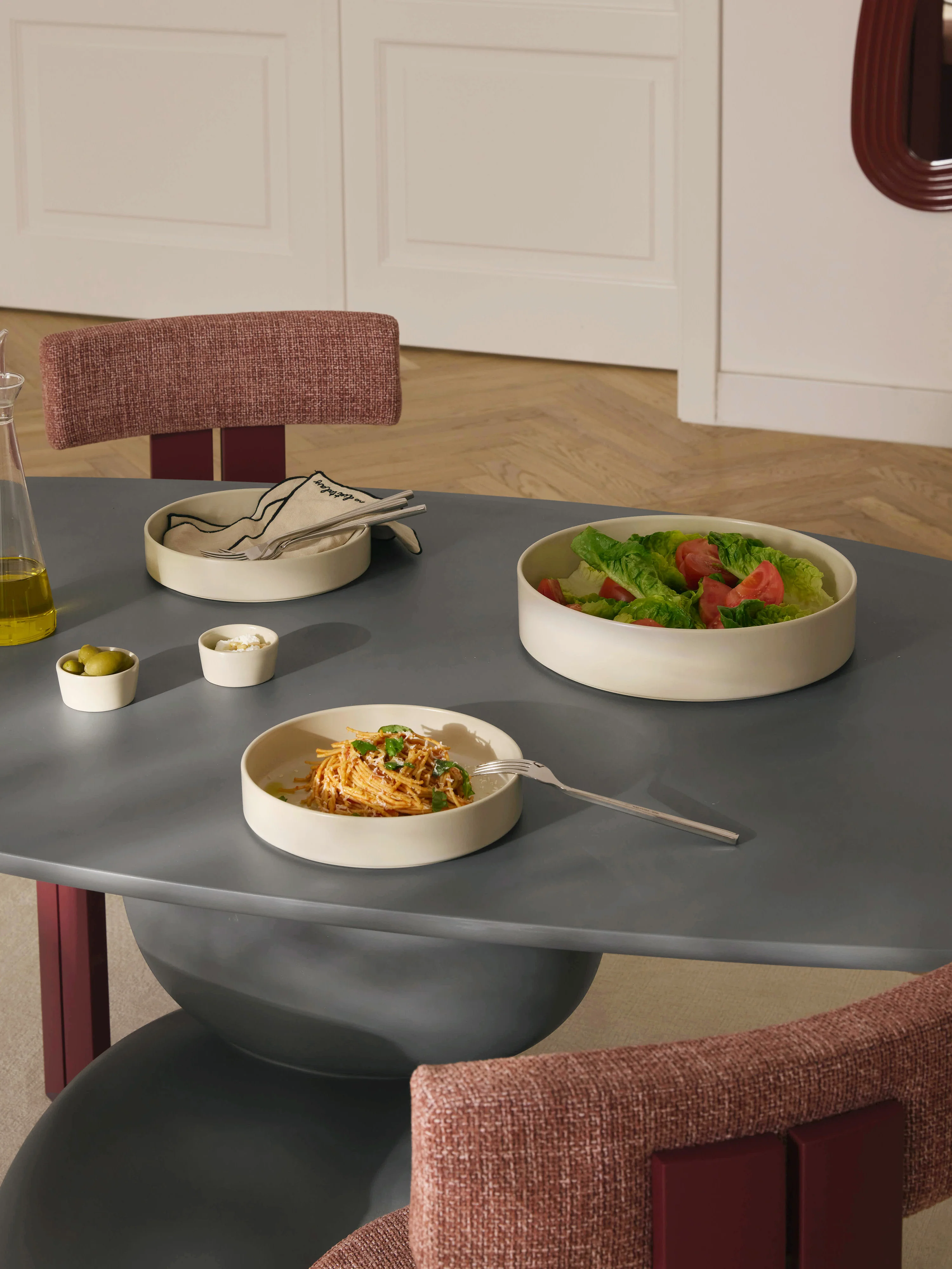 Ovale eettafel Sahra, in verschillende formaten