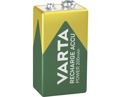 Varta E-Block 9 Volt oplaadbare batterij, 1 stuk