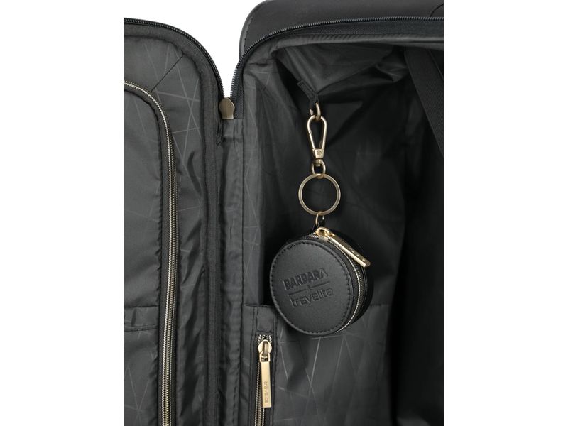 travelite Barbara Stepp Trolley L Schwarz Reisekoffer
