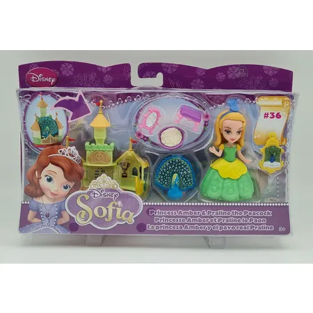 Mattel Disney Prinzessin Amber & Praline, der Pfau