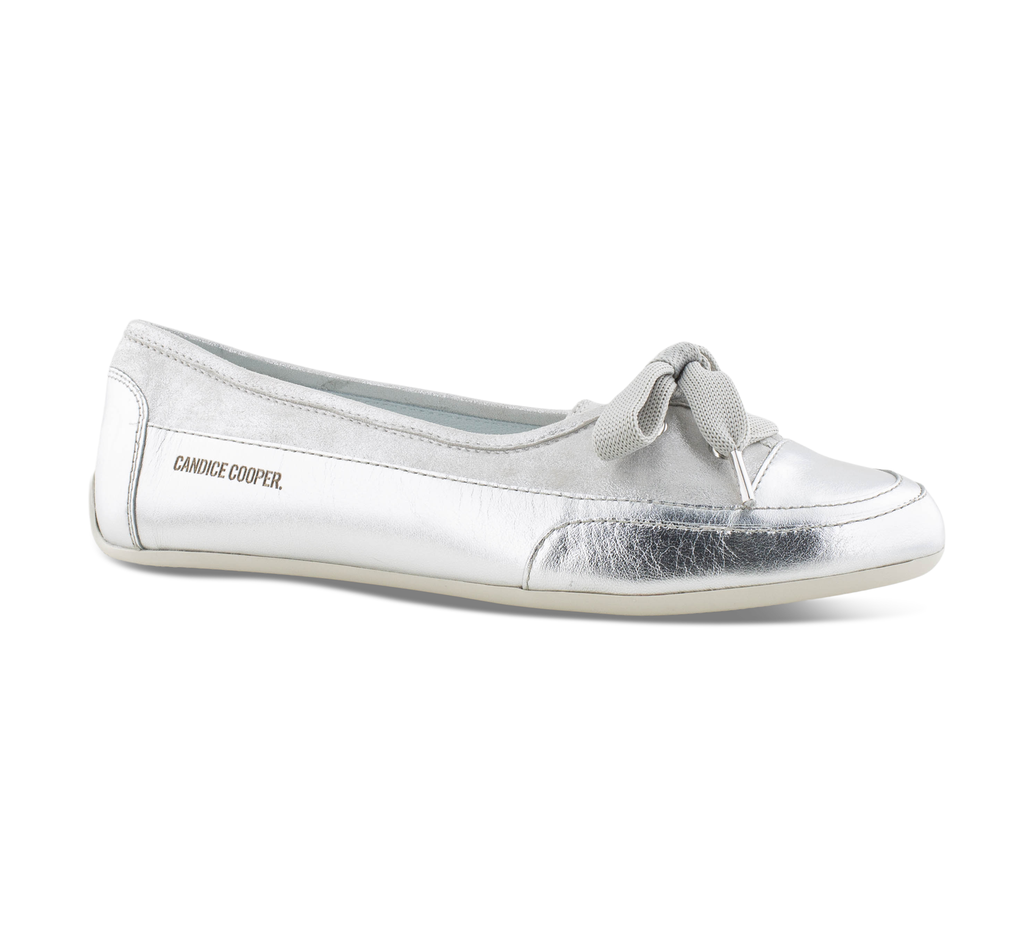 Candice Cooper Candy Bow - Ballerinas silber