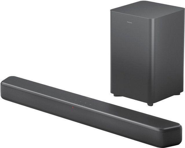 Philips - Tab5309 Soundbar - Donkergrijs - Met Wireless Subwoofer