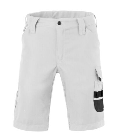 HAVEP Attitude 80241 - Korte Werkbroek - Wit / donkergrijs - 54