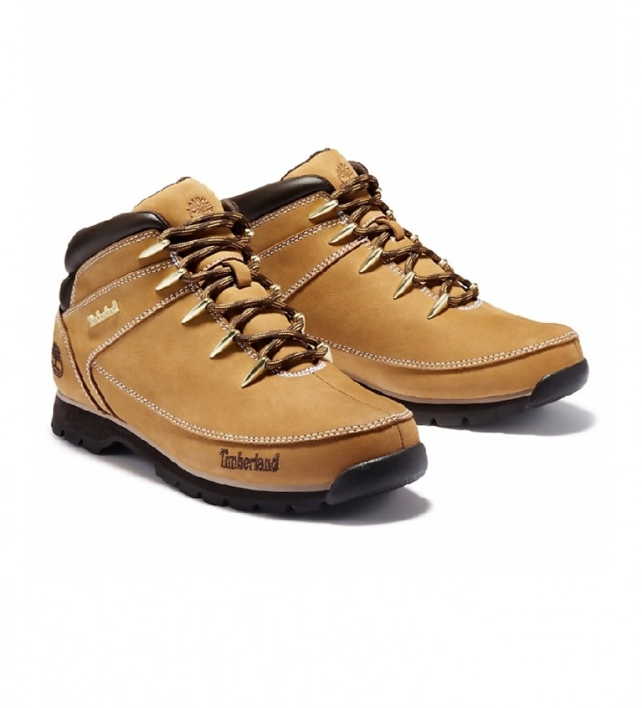 Botas Timberland Euro Sprint Hiker em couro marrom