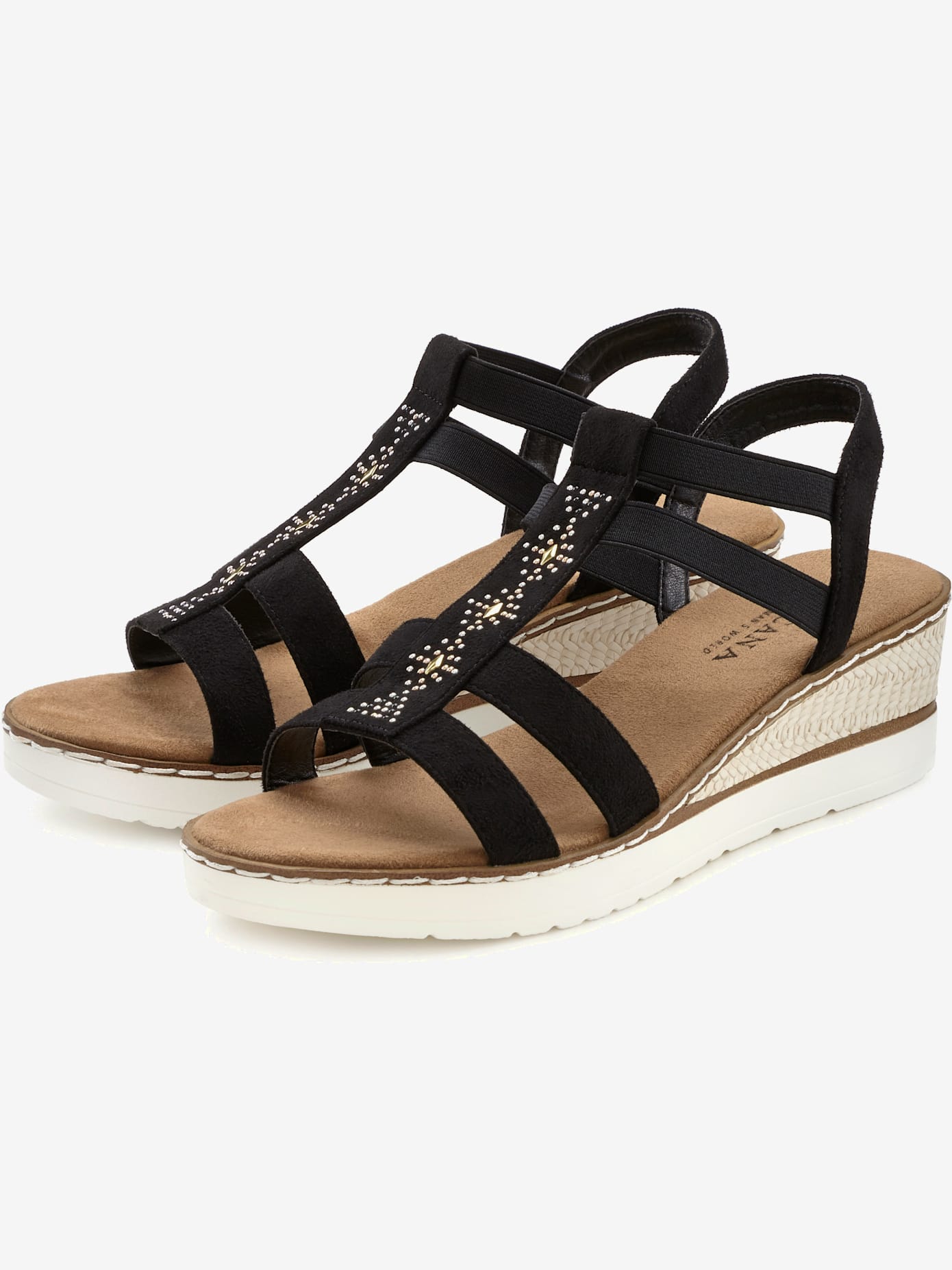 Sandales talon confortable