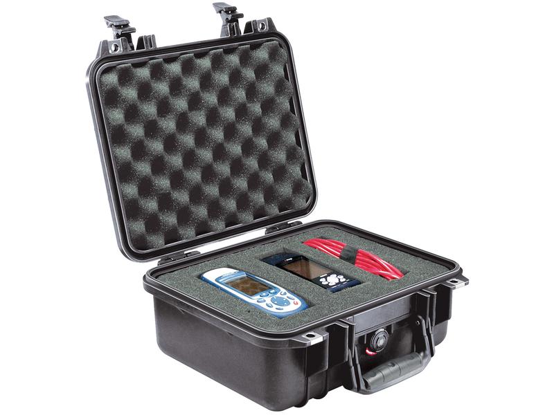 Peli Schutzkoffer 1400 mit Schaumstoffeinlage, Schwarz Protector Case 1400 für empfindliche Ausrüstung, 8.99 l Volumen
