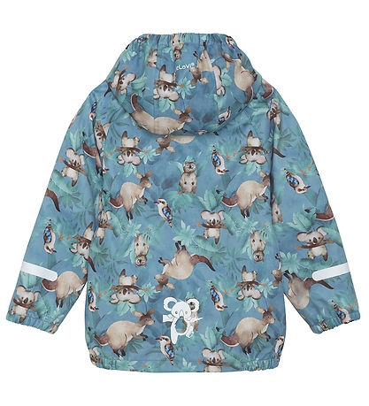 CeLaVi Softshelljacke - Blue Himmel m. Print