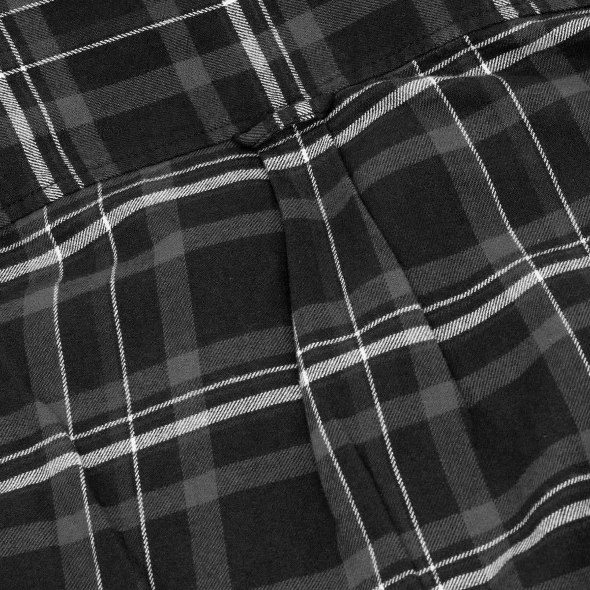 Urberg Flannel Ls W Strap Shirt Wmn Black Beauty