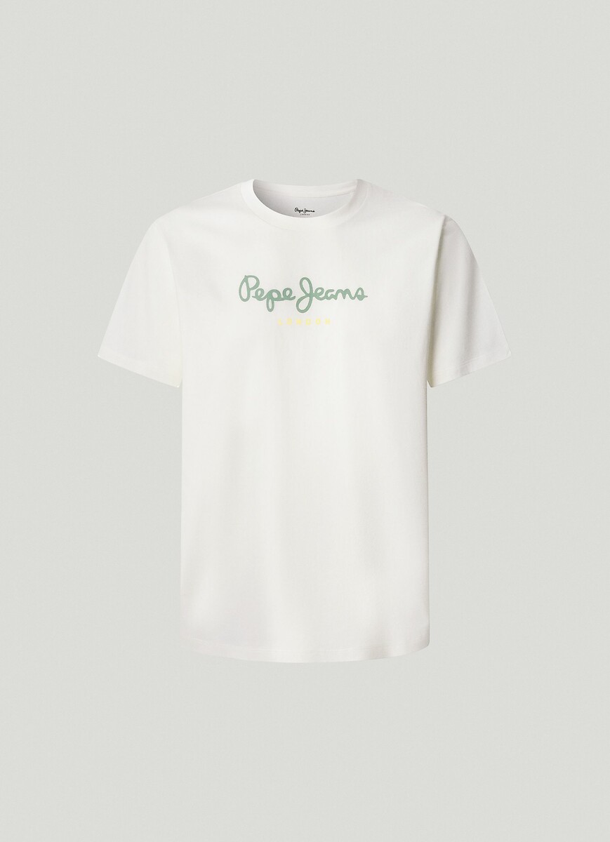PEPE JEANS<br>Camiseta com gola redonda e logotipo