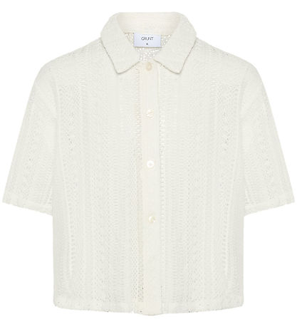 Grunt Hemd - GRPooa Flo - Off White