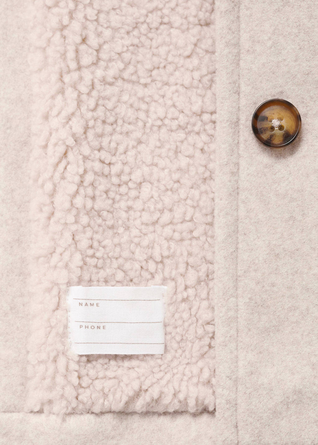Mango Kids tussenjas lichtbeige