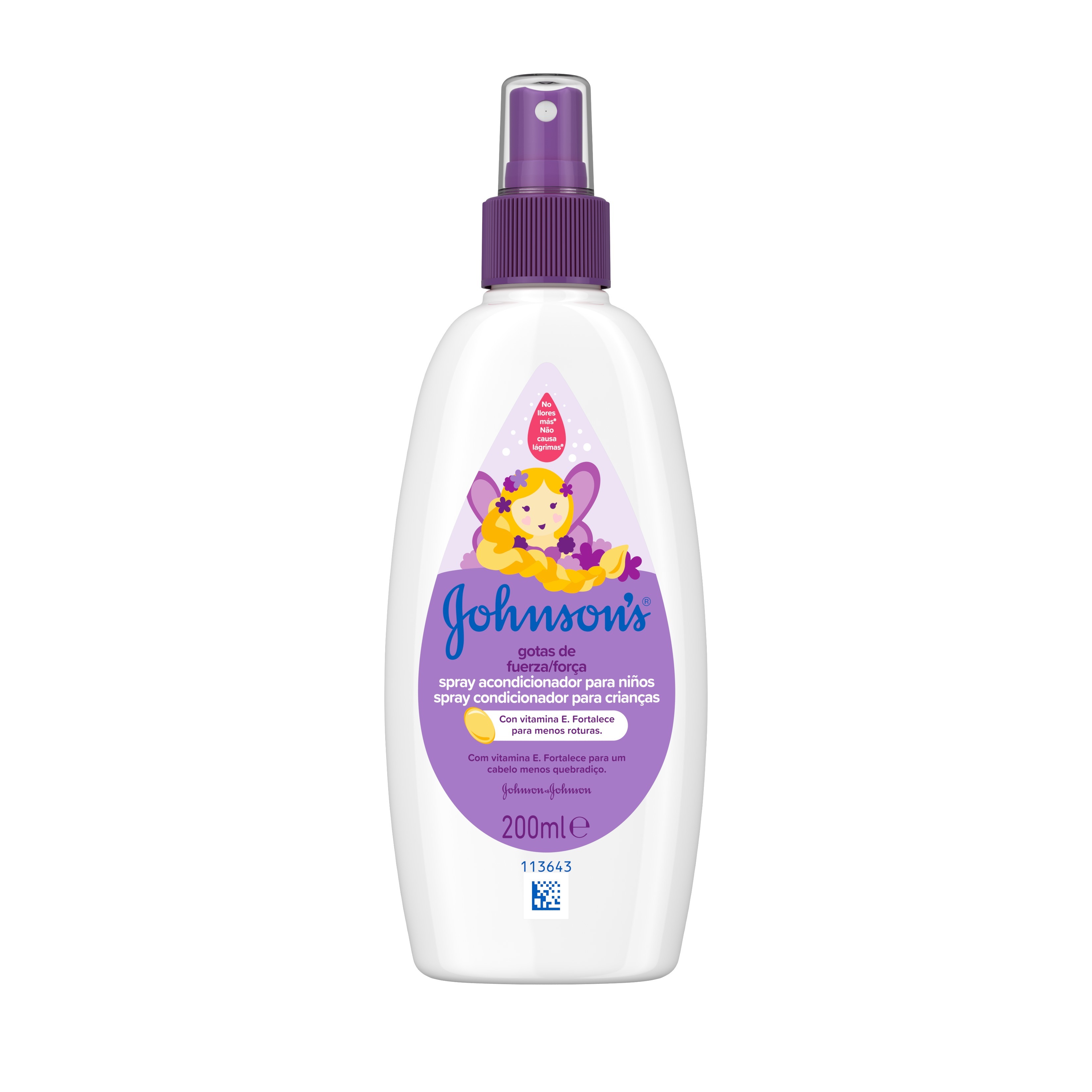 SPRAY JOHNSON'S BABY GOTAS FORÇA 200ML