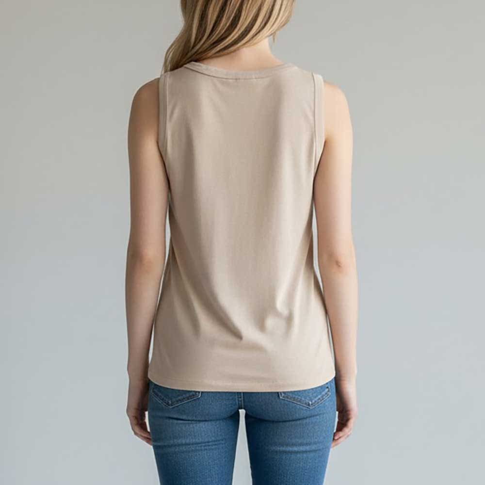Top Femme beige