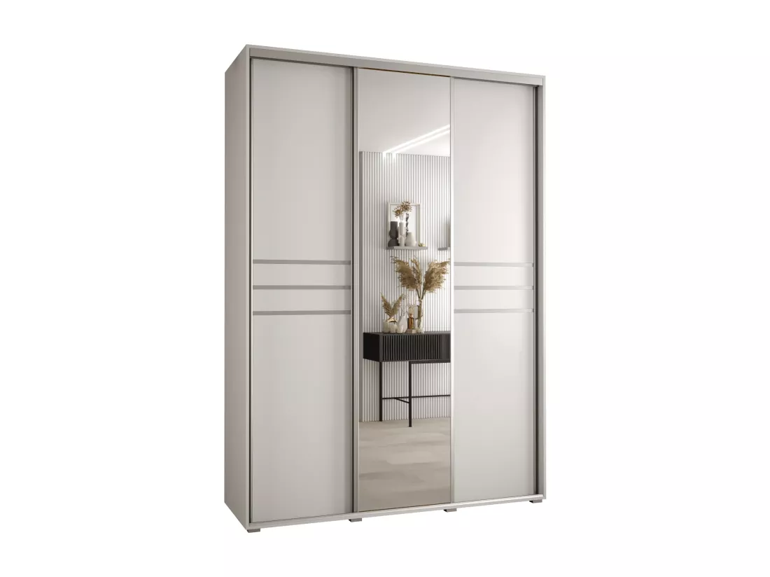 ARMOIRE DAVOS 11 À PORTES COULISSANTES 235,2/180/60 3 portes
