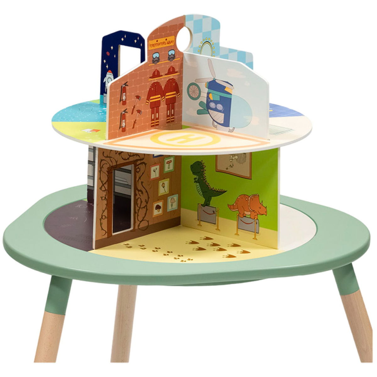 STOKKESTOKKE   MuTable Spielhaus 2-stöckig
