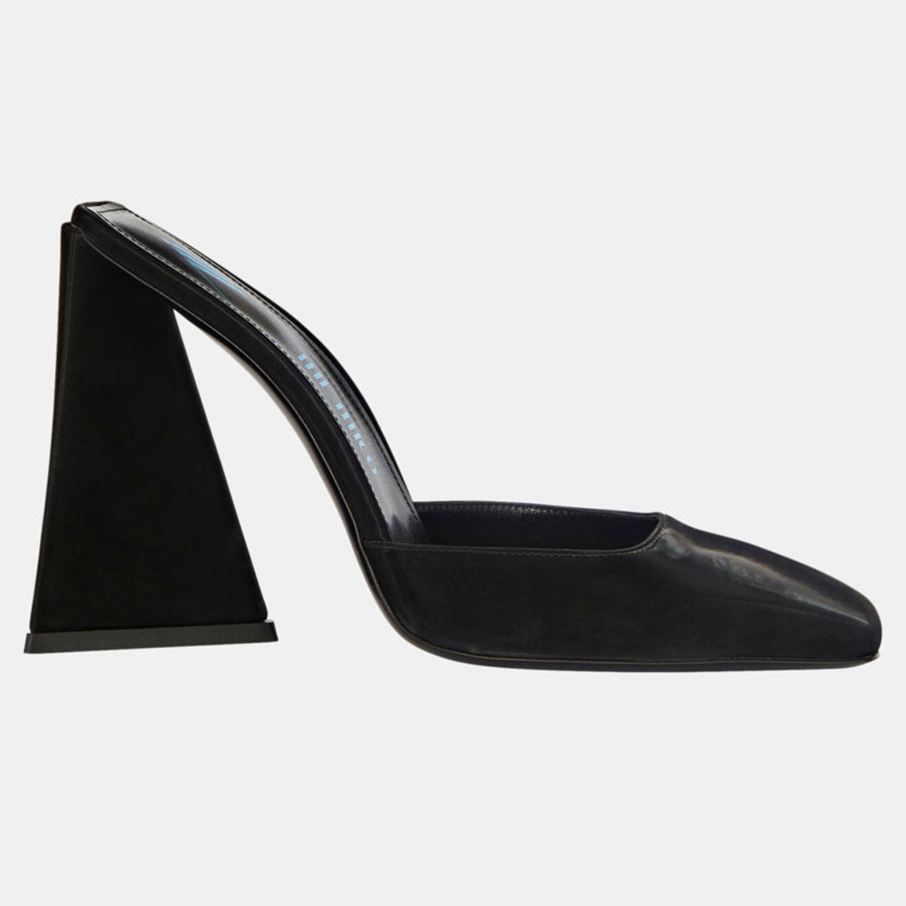 Attico Mules noires - Talon 11.5 cm