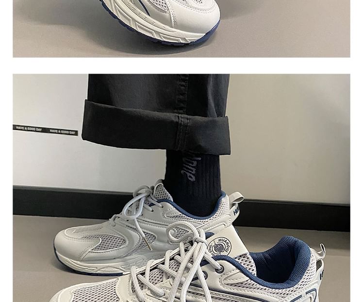 HANO - Platform Paneel Sneakers