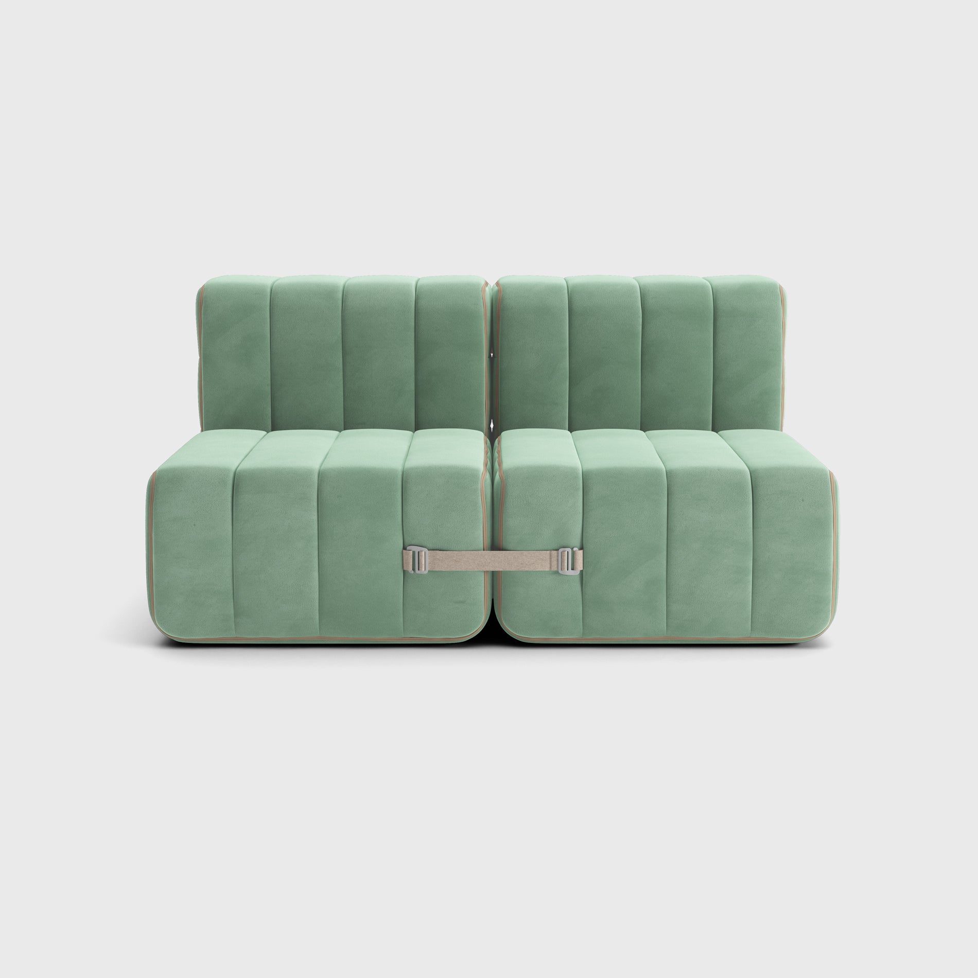 Curt-Set 4 - Barcelona - Patina (licht Groen)