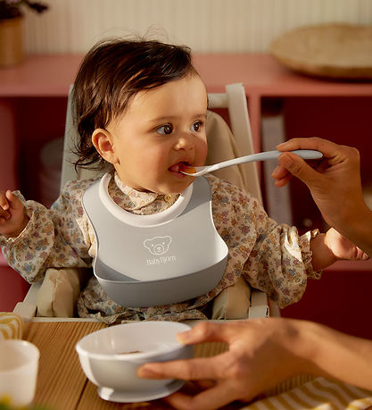 BabyBjörn Geschirr-Set - 3 Teile - Grau