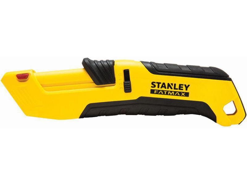 Stanley Fatmax Messer Links-& Rechtshänder, inkl. 4 Klingen Sicherheitsmesser