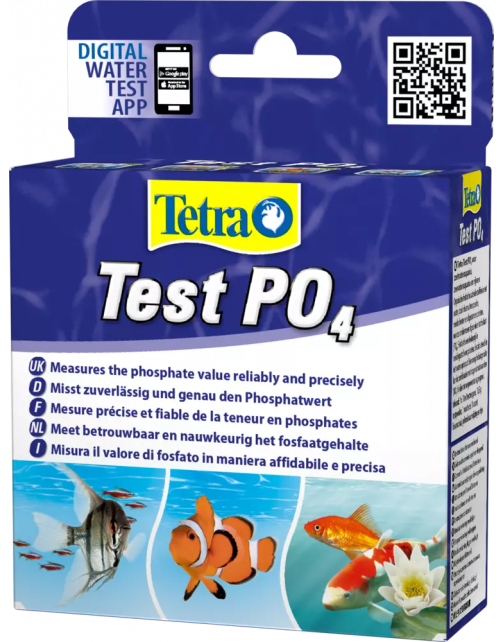 Tetra Test Fosfaat Po4 - Testen - 3.6x9.8x13 cm 10 ml