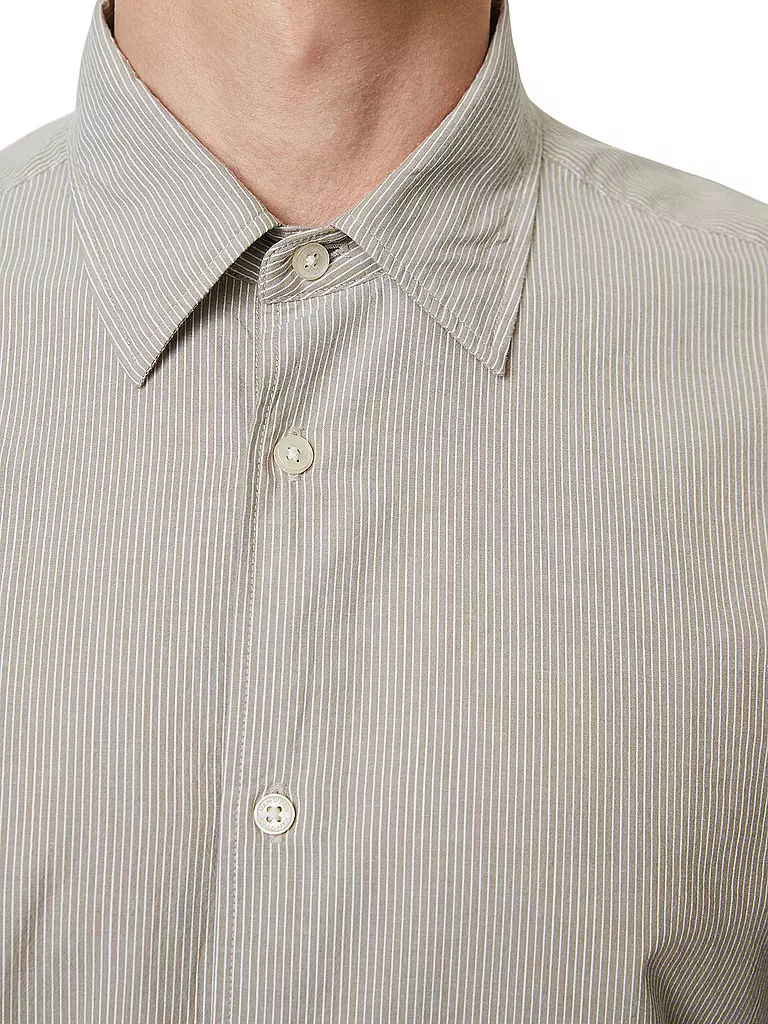 MARC O'POLO Hemd Regular Fit  hellgrau
