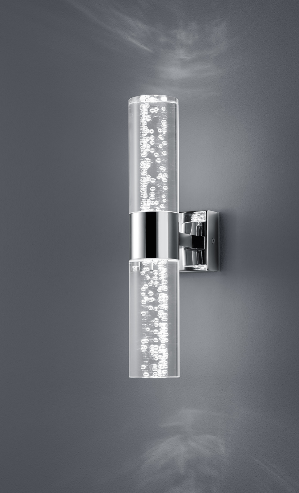 LED-Badleuchte - Chrom