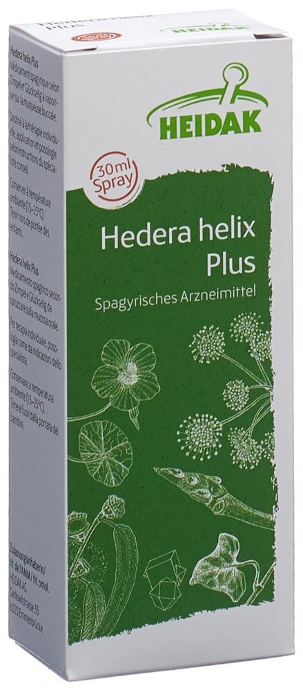 HEIDAK Hedera helix plus Spray Fl 30 ml
