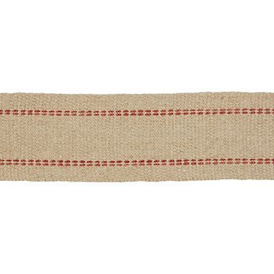Sangle en jute écru l. 60 mm, vendue au mètre linéaire