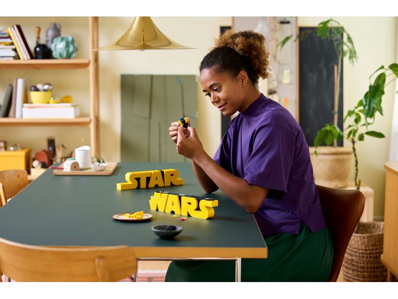 LEGO® Star Wars Logo aus Lego Steinen 75407 Bauset