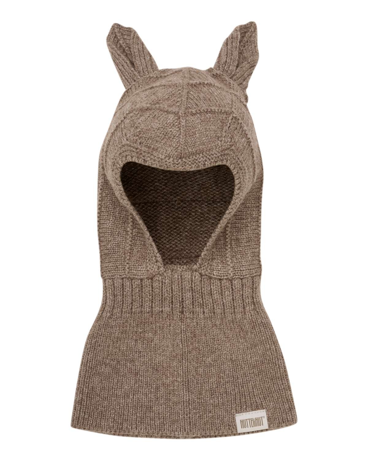 Balaclava Ull – Merino/Cashmere – Strikket | Ears Wool Knit