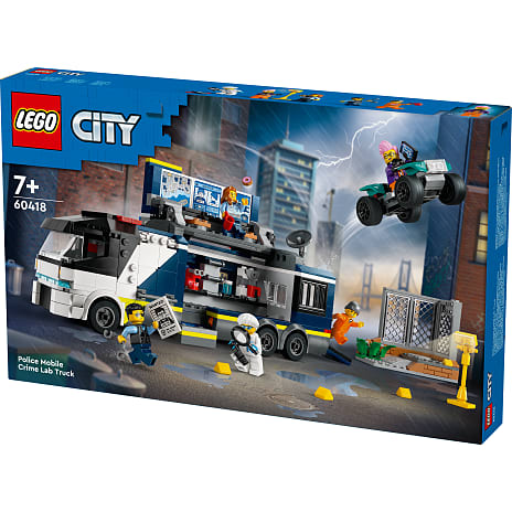 LEGO City Politiets mobile kriminallaboratorium 60418