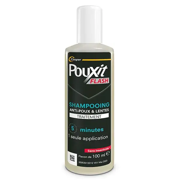 Shampoo anti-piolhos e lêndeas Pouxit Flash 100ml