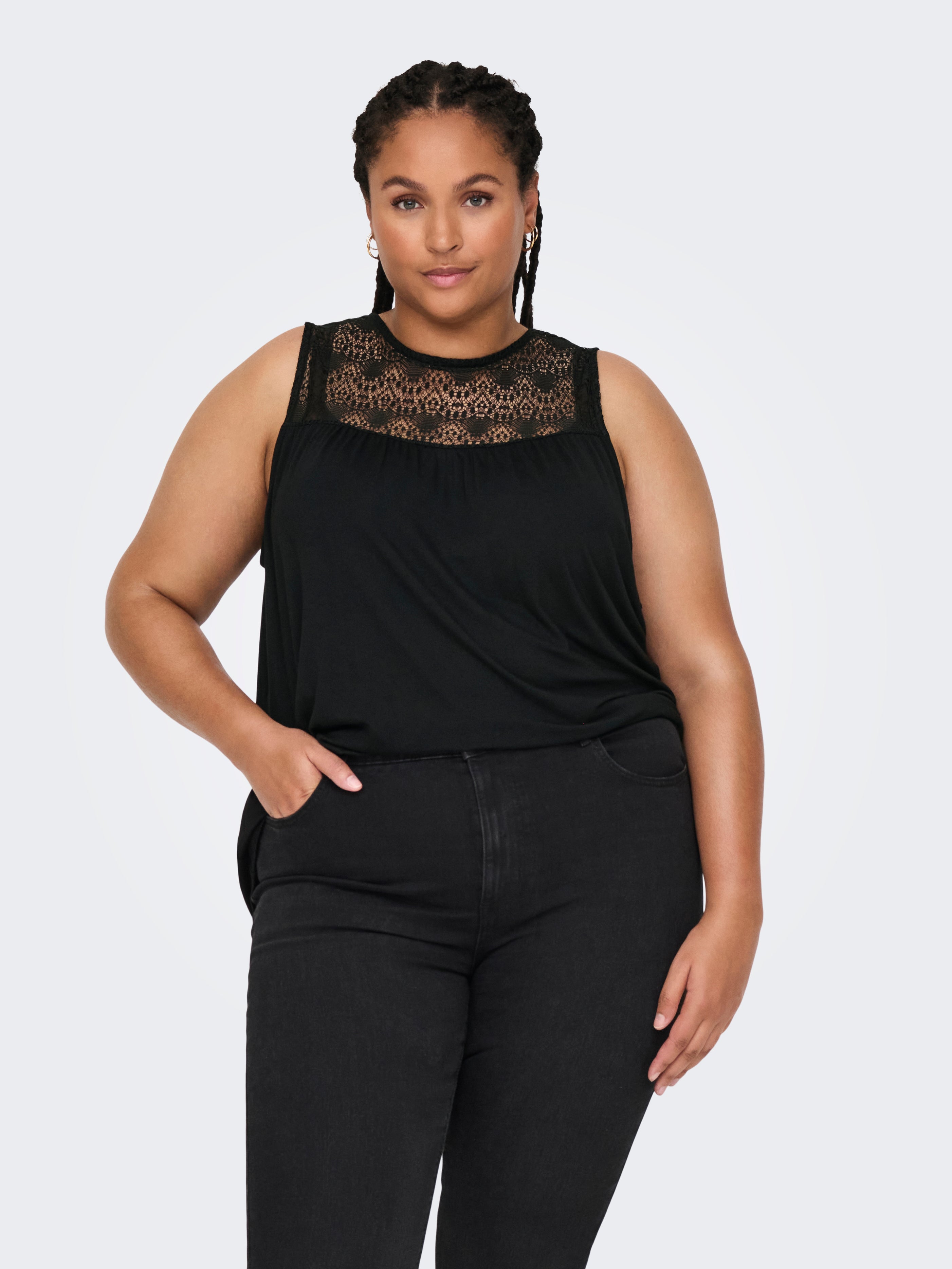 CARBINA Top Black
