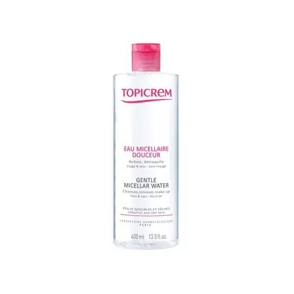 Água Micelar Suave Topicrem 400ml