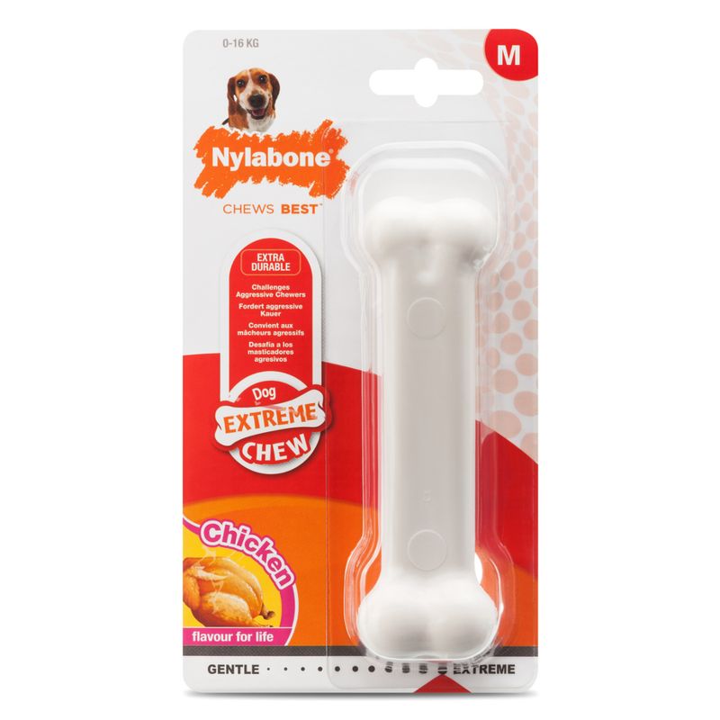 Jouet Os Nylabone Dura Chew Chicken