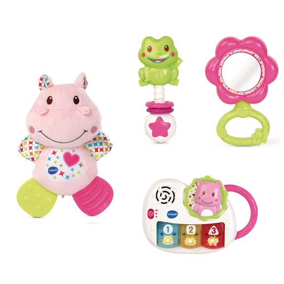 Coffret naissance éveil des sens rose