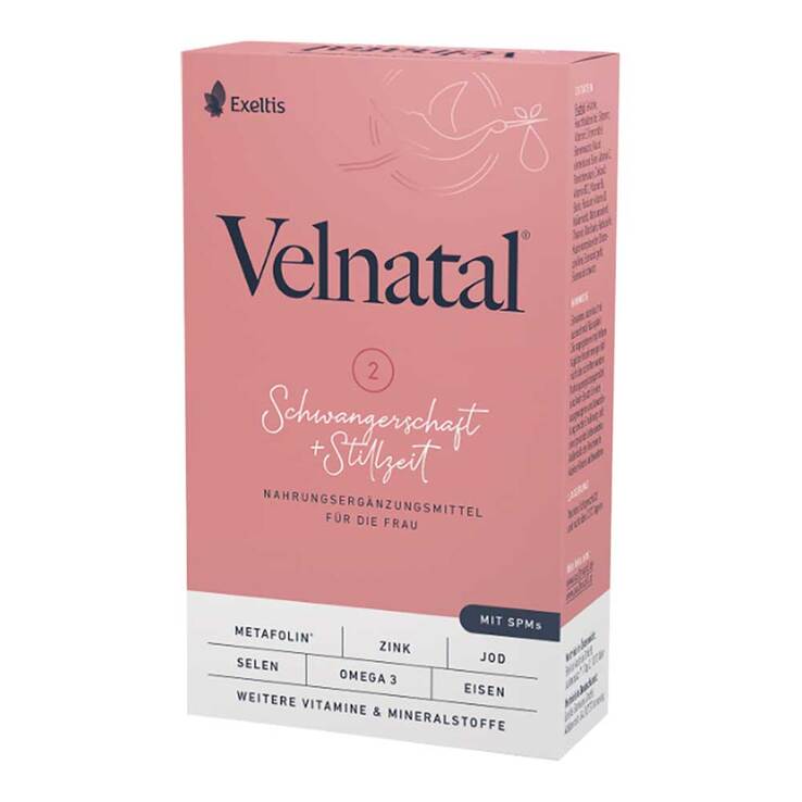 Velnatal Schwangerschaft und Stillzeit Weichkapseln , 30 St