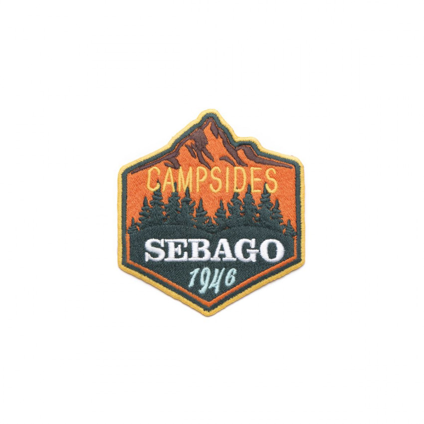 CAMPSIDES SEB ORANGE GREEN-PATCH BRODE EN FEUTRE