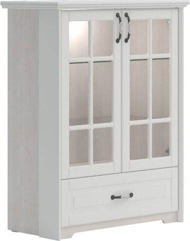 Home affaire Vitrine »Evergreen« UV lackiert, Tür mit Sicherheitsglas und Soft-Close-Funktion