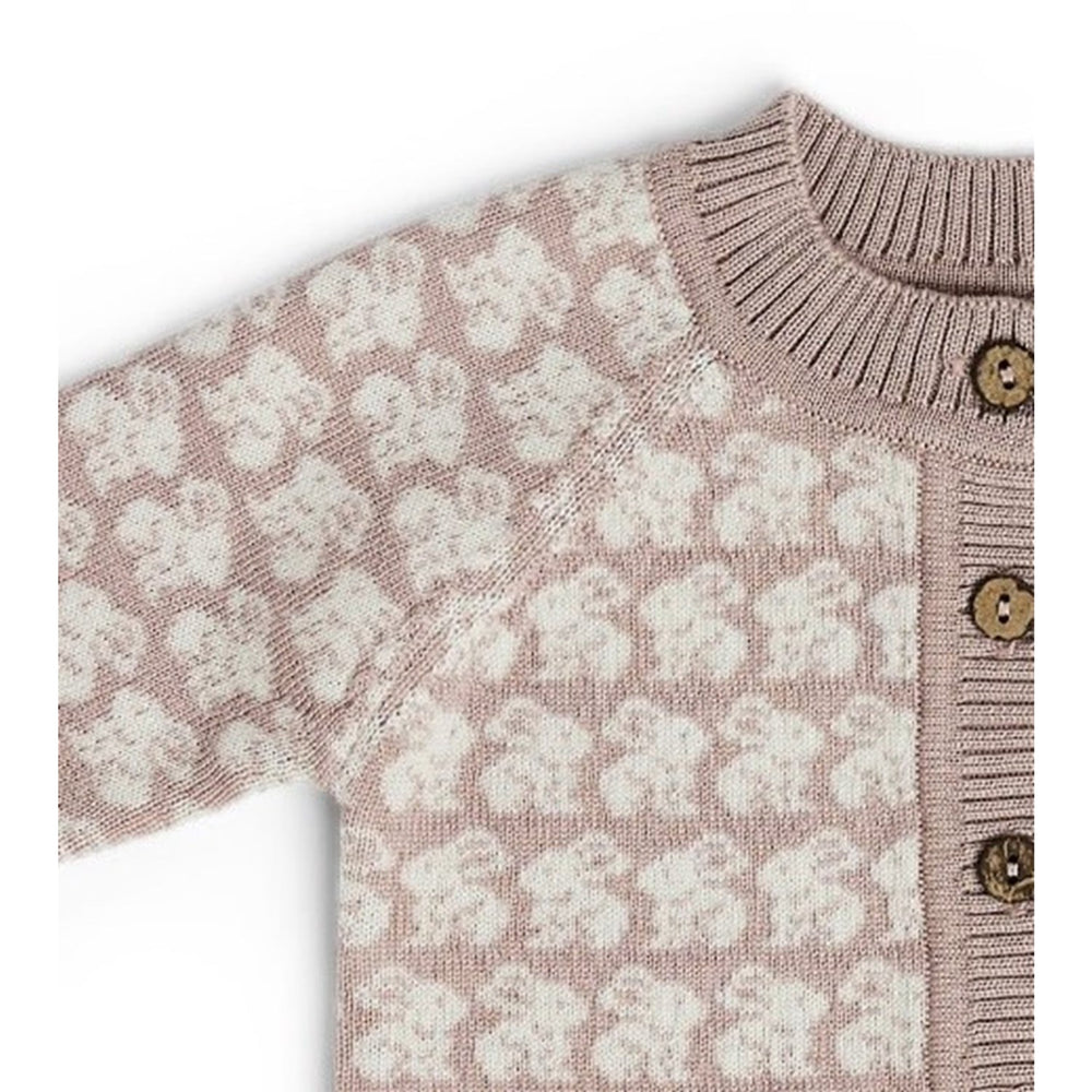 Køb Smallstuff Powder Cardigan Ao Kaniner Merino Uld Powder