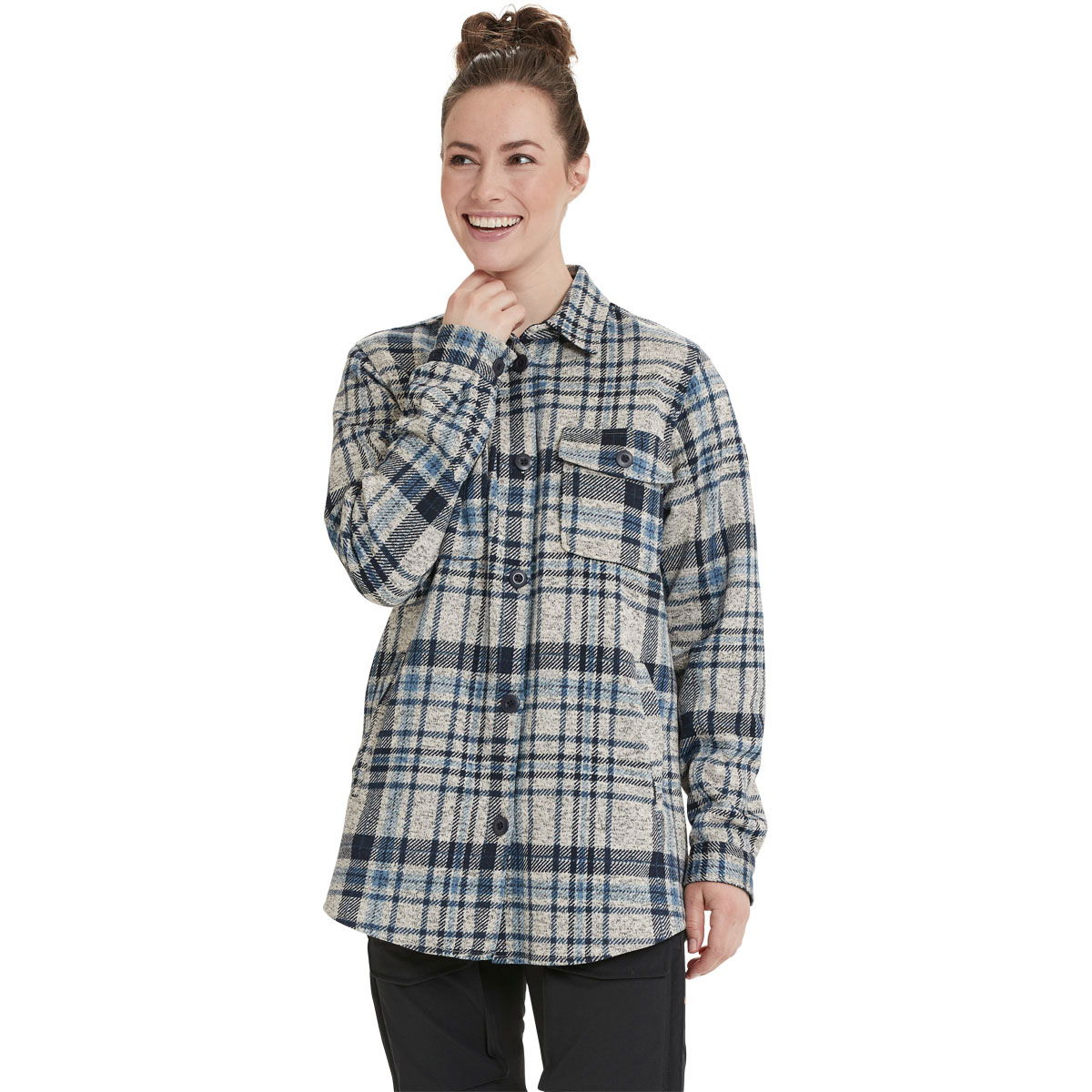Whistler Milly Checked Skjorte Dame