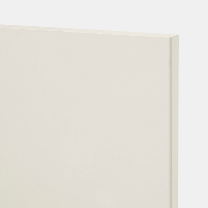 Porte de meuble de cuisine pour électroménager Stevia crème brillant l. 60 cm x H. 72 cm GoodHome