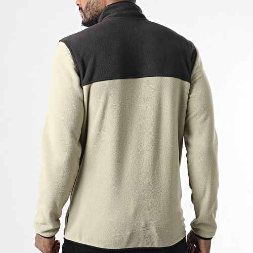 Veste Polaire Zippée Nikolai Beige Gris Anthracite