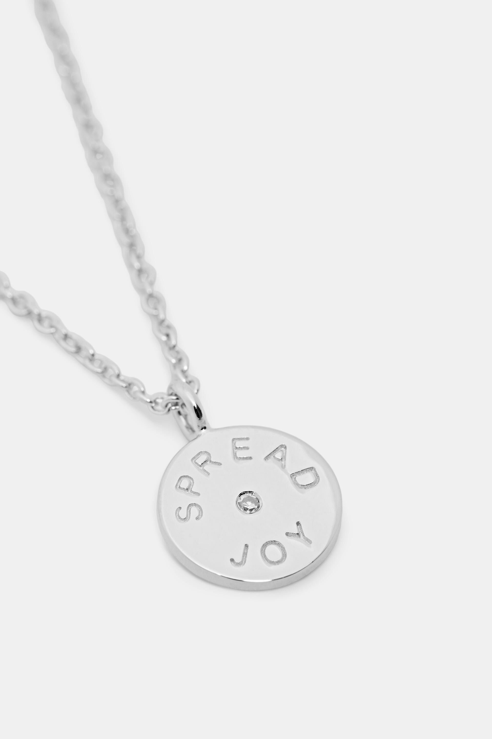 Collier en argent sterling orné d’un diamant