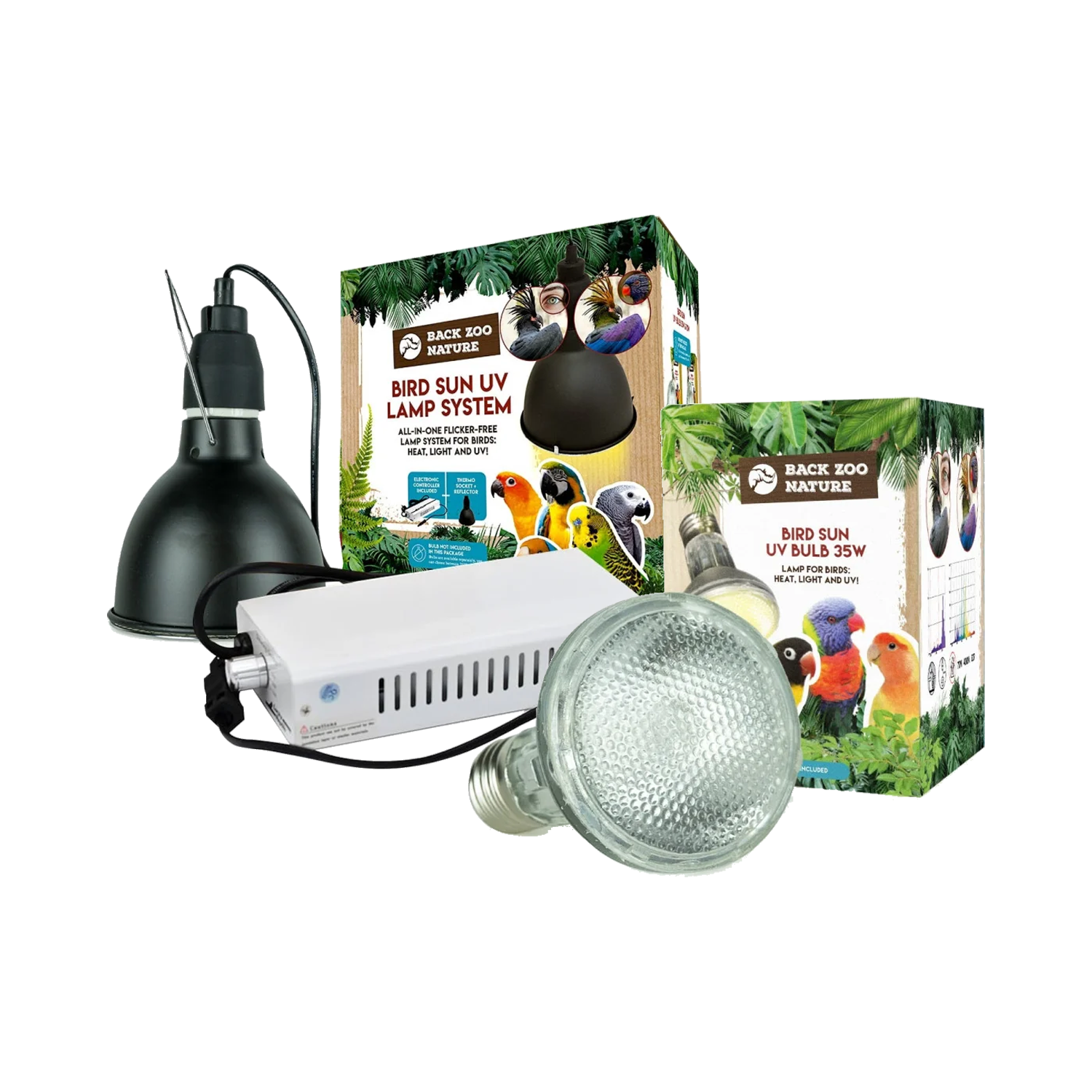 Back Zoo Nature Bird Sun UV-Lamp
