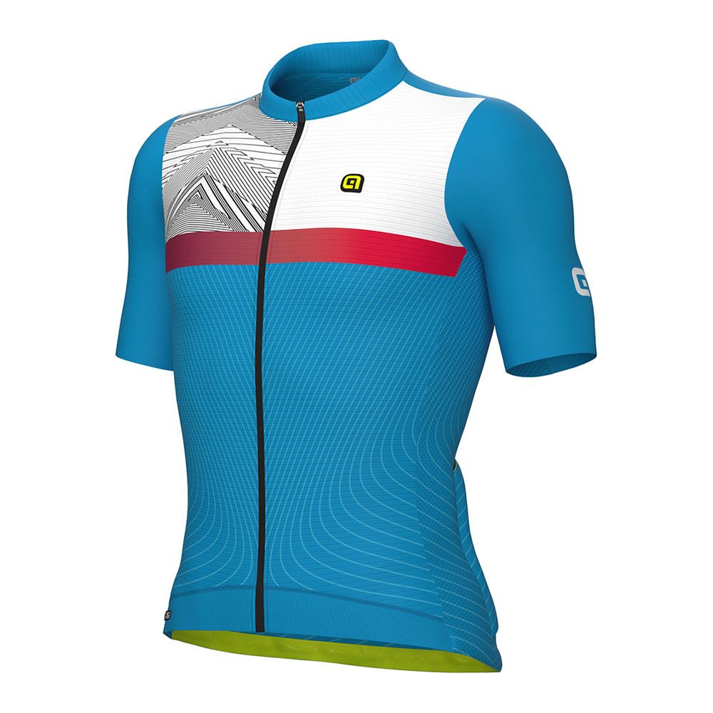 Ale ZIG ZAG - Maillot Homme light blue