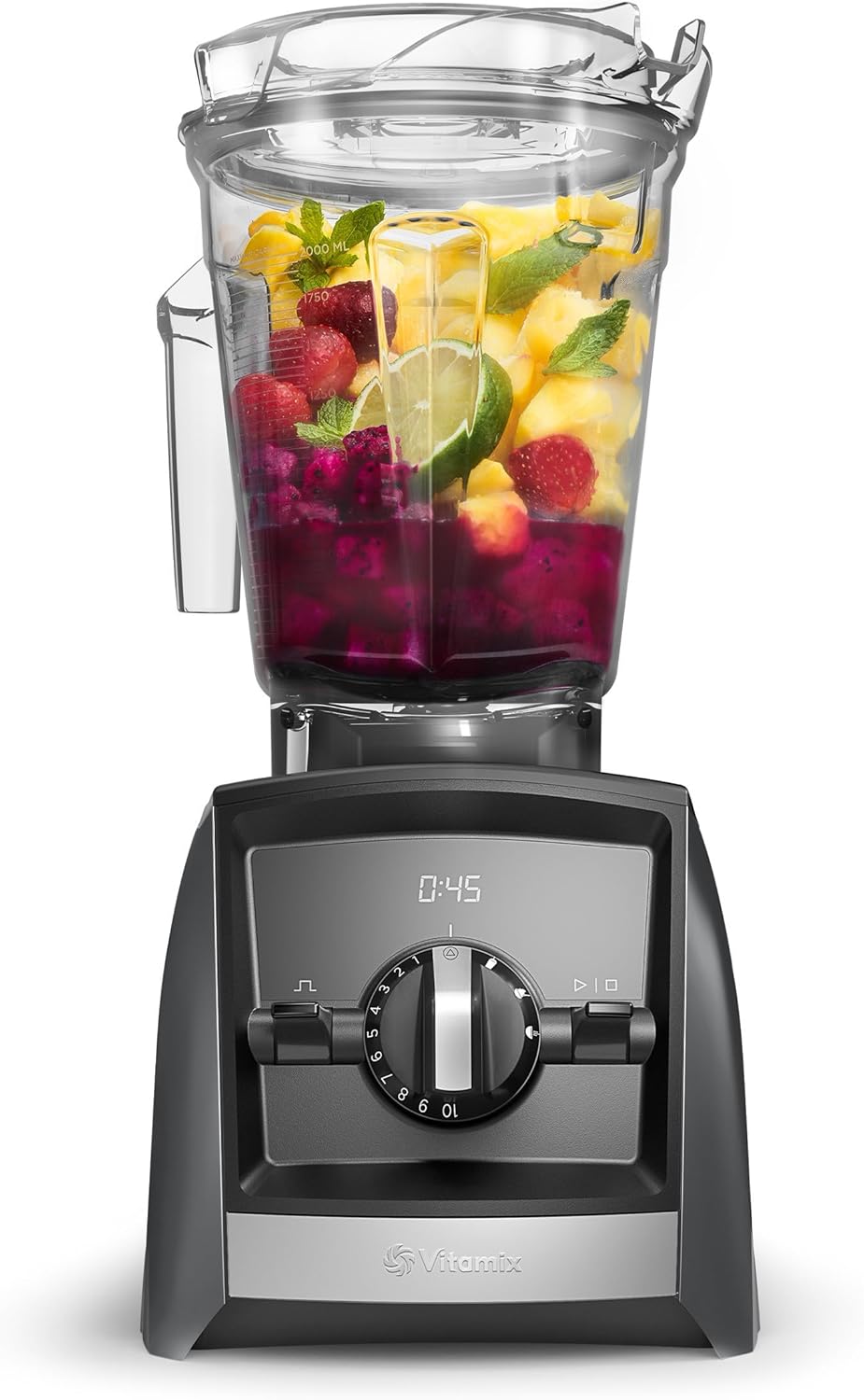 Vitamix Slate A2500 Ascent Series Smart Mixer, professionell, 1,8 l, Low-Profile-Behälter, 1,8 l